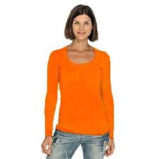 De oranje leeuwinnen, het nederlands vrouwen voetbalelftal, spelen deze wedstrijden. Bodyfit Dames Shirt Lange Mouwen Longsleeve Oranje In Oranje Artikelen Winkel Oranjeshopper