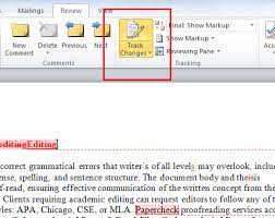 Select review > track changes to turn it on. Microsoft Track Changes Word 2010