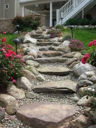23 Lovely Diy Garden Pathway Steps On A Slope Https Www Onechitecture Com 2018 05 07 23 Lovely Diy Garden Path Gartengestaltung Gartentreppe Garten Gestalten