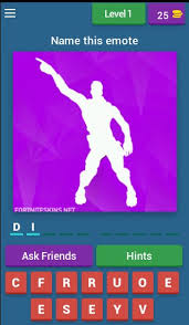 If you want to watch these dances or emotes in action, you can click on each image to watch a video about them or learn more. Free Guess The Fortnite Emotes Apk Download For Android Getjar