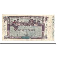France 5000 Francs 5 000 F 1918 Flameng 1918 1918 01 28 Vf 20 25 France History Vintage World Maps