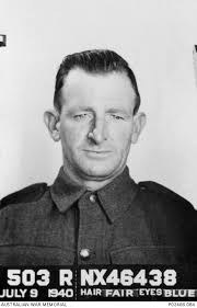 NSW. 9 July 1940. Paybook photograph of NX46438 Private Samuel Theodore  Jarrett, 2/1st Battalion, ...