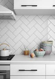 1 mesh backing read more 9 Best Herringbone Subway Tile Ideas Herringbone Subway Tile Kitchen Remodel Kitchen Design