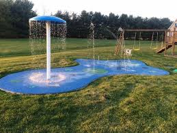 We have designed residential splash pads across america that is why we are splashpadsusa. Backyard Splash Pad The Perfect Summer Fun For The Kids