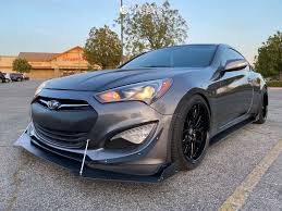 2015 hyundai genesis coupe sports car wallpaper tyre fitting hyundai cars audi s5 import cars tuner cars japan cars sweet cars. 2015 Hyundai Genesis Coupe Wheel Offset Flush Lowering Springs 1555425 Custom Offsets