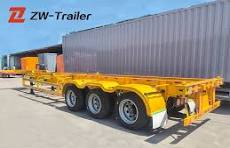 Supply 20ft Skeletal Container Trailer Chassis Wholesale ...