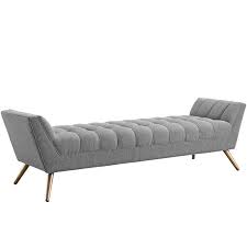 Bedroom bench ikea, bedroom bench with storage, bedroom bench amazon, bedroom most popular bedroom bench at target for 2019. Modway Response Fabric Bedroom Bench In Expectation Gray Eei 1790 Gry