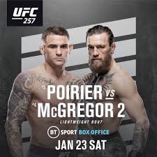 For further information on streaming go to www.bt.com/btsportboxoffice. Ufc On Bt Sport On Twitter Let S Make It Official The Diamond ð•§ The Notorious The Rematch Between Dustin Poirier V Conor Mcgregor Headlines Ufc257 Https T Co Ho7qrf1s4t