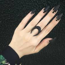• uñas acrilicas • dos colores máximo • no pedreria. Las Unas Negras Son Tendencia Manicuravip Com