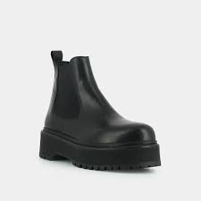 Check spelling or type a new query. Bottines A Plateforme Femme En Cuir Noir Jonak