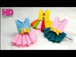 Diy Cara Membuat Amplop Karakter Amplop Baju Amplop Lebaran Dari Flanel Youtube Kerajinan Bunga Kertas Amplop Kain Flanel