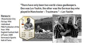Tall and blond, trautmann had grown up in germany as an enthusiastic member of the hitler. The Great Futsby On Twitter Bert Trautmann Missingfifaicons He Played With A Broken Neck And Won The Fa Cup At First People Protested Against The Former German Paratrooper Later He Became A