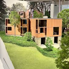 フィッシャー 邸 模型