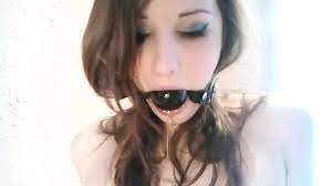 Drool ball gag porn