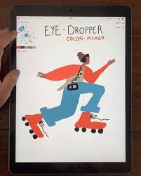 Accessing Your Color Picker Tool Is Easy Across Devices Simply Tap The Center Color Circle To Open The Pinwheel Select Th Color Picker Color Circle Art Tips