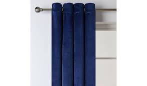 Check spelling or type a new query. Buy Habitat Matt Velvet Dimout Eyelet Curtains Navy Curtains Argos