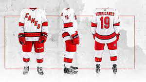 Welcome to the official facebook page of the carolina hurricanes! Hurricanes Unveil Modern Take On Classic Road Uniform Sportsnet Ca