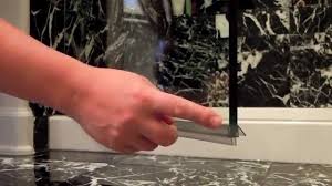 How To Replace A Glass Shower Door Sweep Glass Shower Door Sweep Door Sweep Glass Shower Doors