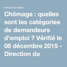 We did not find results for: Chomage Quelles Sont Les Categories De Demandeurs D Emploi Pole Emploi Emploi Premier Ministre