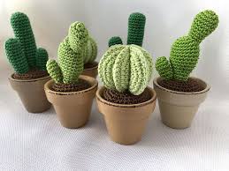 Free crochet pattern for a cactus amigurumi. 13 Spunky Crochet Cactus Patterns