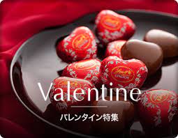 リンツ チョコレート オンラインショップ バレンタイン チョコレート バナーデザイン