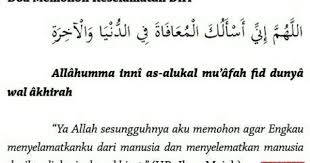 Doa Memohon Keselamatan Diri Doa Kutipan Terbaik Allah