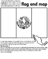 Have fun learning a little about the mexican culture with my cinco de mayo theme unit. Mexico Coloring Page Crayola Com