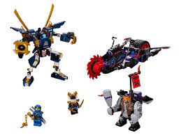 Oni chopper features a driver's samurai x mech features an opening minifigure cockpit, posable arms and legs, gripping hands, dual. Killow Gegen Samurai X 70642 Ninjago Offiziellen Lego Shop De