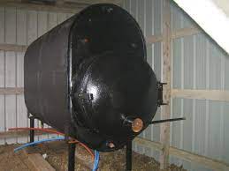 Much like a fireplace, stoves are best pellet fuel is cheaper, burns cleaner, and needs less attention to run than making a fire with wood. Outdoor Wood Boiler From Junk 6 Steps With Pictures Instructables