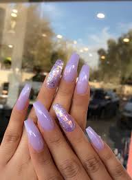 Nails Claws Purple Acrylic Nails Lavender Nails Purple Nails