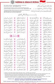 Berikut ini 99 asmaul husna, teks arab dan latin beserta arti, dalil, keutamaan dan khasiatnya. Asmaul Husna Pdf Peatix