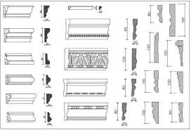 Chair rail moulding is often used around the wall of a room parallel to the floor. Over 1200 Decorative Elements Crown Molding Chair Rail Door Trim Skirting Board Corner Post Plain Molding Free Autocad Blocks Drawings Download Center