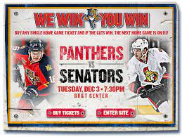 Panthers Web Site We Win You Win Promo Splash Page Splash Page Panthers Florida Panthers