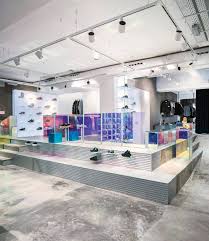 Inside Spanish Brand Sivasdescalzo S Genre Bending Retail Approach Store Design Interior Shoe Store Design Sneaker Stores