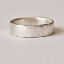 Silver Wedding Band Distressed Organic Texture Recycled Etsy In 2021 Silver Wedding Bands Sterling Silver Rings Unique Rings For Men