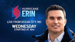 On my way to Ocean City to cover the surf and rip currents from Hurricane  Erin!