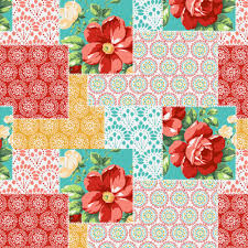 Features add a touch of frontier life to your home with the country charm and farmhouse flair of the pioneer woman. The Pioneer Woman 18 X 21 Cotton Vintage Floral Precut Sewing Craft Fabric Multicolor Walmart Com Walmart Com