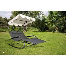 Bequeme liegen für erholung im garten oder auf dem balkon. Doppel Schaukelliege Serifos Relaxliege Kaufland De