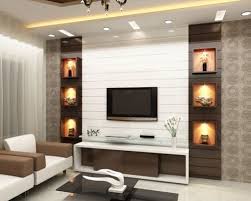 The right choice of furniture that looks modern and comfortable adds to the look. Living Room Interior Tv Wall Designs For Living Room Work Provided Wood Work Furniture Id 21245019091