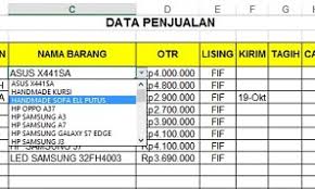 Rumus dasar (kali, bagi) selamat mencoba!… Membuat Data Penjualan Sales Menggunakan Rumus Excel Belajar Office
