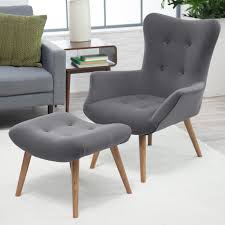 Belham Living Matthias Mid Century Modern Chair And Ottoman Mid Century Modern Chair Dining Room Design Modern Modern Chairs