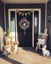 Check out the most popular dyeing and decorating. 42 Best Easter Front Porch Decor Ideas Homyhomee Spring Porch Decor Easter Front Porch Decor Easter Porch Decor