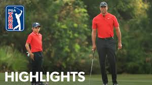 Tiger woods was considered a golf prodigy at an extremely young age. Tiger And Charlie In Sync Like Father Like Son At The Pnc Championship Youtube