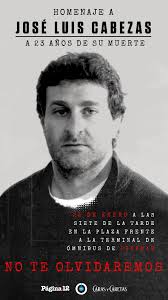En la audiencia estuvieron presentes gladys cabezas, hermana de josé luis; A 23 Anos De Su Asesinato El Homenaje A Jose Luis Cabezas