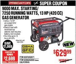 Current harbor freight predator engine coupon. Reliable Power Check Out Our Portable Generators Save Harbor Freight Tools Email Archive