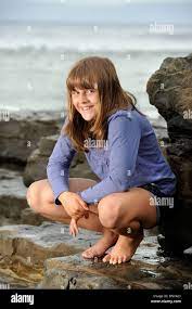 Megan Davies (age 10) from the Vale Of Glamorgan, S Wales who is part of  the BBC's Child of Our Time project (8 July 2010 Stock Photo - Alamy