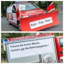 Rettungsgasse Feuerwehr Lustig Witze Lustig Witze