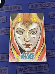 Topps Star Wars Sketch Card 1/1 The Force Awakens Patrick Parnell Journey To