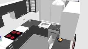 Sweet home 3d es una aplicación gratuita de diseño de interiores muy. Diseno Cocina 3d Plano De Cocina Armariadas Modulos De Cocinas Youtube