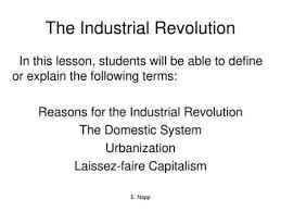 The Effect Of The Industrial Revolution On Sport Ppt Download